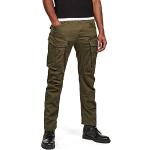 Pantalons G-Star Rovic verts tapered W26 look fashion pour homme en promo 