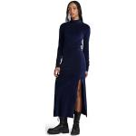 Robes G-Star bleues en velours Taille M look casual pour femme 