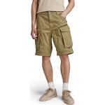 Bermudas G-Star Rovic verts look casual pour homme 