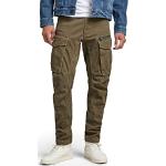 Pantalons G-Star Rovic verts tapered W27 look fashion pour homme en promo 