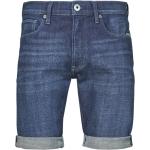 Shorts G-Star bleus Taille XL pour homme en promo 