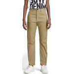 Pantalons chino G-Star beiges bruts W29 look fashion pour femme 