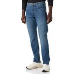 Jeans droits G-Star bleus troués W34 look fashion pour homme 