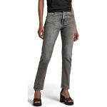 Jeans slim G-Star gris délavés W28 look fashion pour femme 