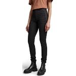 Pantalons taille haute G-Star noirs bruts W24 look fashion pour femme 