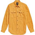 Chemises G-Star jaunes Taille M look casual pour homme 