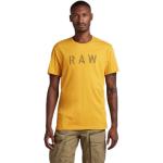 T-shirts G-Star jaunes bio éco-responsable Taille XL look fashion 