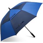 Parapluies automatiques bleues foncé coupe-vents Taille L pour homme 