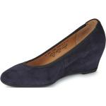 Chaussures casual Gabor bleues en cuir Pointure 42,5 avec un talon entre 5 et 7cm look casual pour femme en promo 