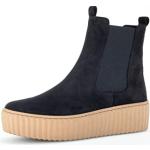 Boots Chelsea Gabor noires en caoutchouc à fermetures éclair Pointure 39 look fashion pour femme 
