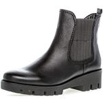 Boots Chelsea Gabor grises à fermetures éclair Pointure 38 look fashion pour femme 