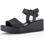 Sandales à talons Gabor noires avec semelles amovibles Pointure 38 look fashion pour femme 