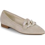 Chaussures casual Gabor beiges en cuir Pointure 40 avec un talon jusqu'à 3cm look casual pour femme en promo 