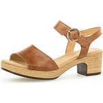 Sandales à talons Gabor camel Pointure 39 avec un talon entre 5 et 7cm look fashion pour femme 