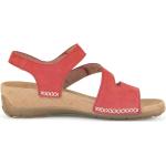 Sandales plates Gabor rouges en nubuck Pointure 41 pour femme 