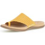 Sandales Gabor jaunes à élastiques Pointure 38 look fashion pour femme 