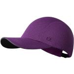 Chapeaux violet foncé en fil filet 60 cm Taille S look fashion pour femme 