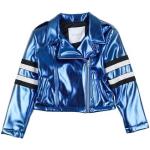 Perfectos bleu électrique lamés en cuir synthétique Taille 16 ans pour fille en solde de la boutique en ligne Yoox.com avec livraison gratuite 