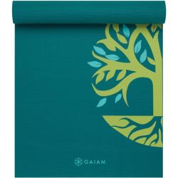 GAIAM - 4 mm Classic Printed Yoga Mat - Tapis de yoga - 61 cm x 173 cm x 0,4 cm - root to rise