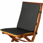 Galettes de chaise Becquet gris anthracite modernes 