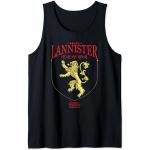 Débardeurs noirs Game of Thrones Maison Lannister Taille S look fashion pour homme 