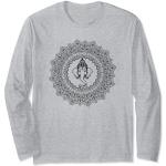 T-shirts à manches longues gris inspirations zen enfant classiques 