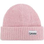 Ganni - Accessories > Hats > Beanies - Pink -
