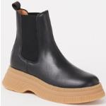 Creepers Ganni noires look casual pour femme 