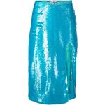 Jupes trapèze Ganni bleues à sequins éco-responsable mi-longues Taille XS pour femme en promo 