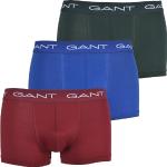 GANT 3-Pack De Coton Stretch Boxer pour Homme, Vert/Bordeaux/Bleu XXL