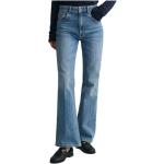 Jeans flare Gant bleus en cuir Taille 3 XL pour femme 