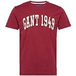 GANT MD. Fall SS T-Shirt, PLUMPED Red, S Homme