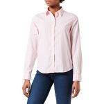 Chemises Gant Broadcloth roses à rayures rayées Taille XXS look casual pour femme 