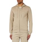Sweats Gant Shield beiges à capuche Taille 4 XL look fashion pour homme 