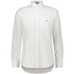 Chemises oxford Gant blanches Taille XXL look casual pour homme en promo 