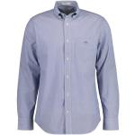 Chemises Gant bleues Taille XL classiques pour homme 