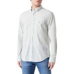 Chemises Gant à rayures en popeline rayées look fashion pour homme en promo 