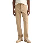 Pantalons chino Gant beiges en coton Taille XS look casual pour homme 