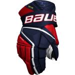 Gants de hockey Bauer Vapor Hyperlite Navy/Red/White Senior 14 pouces 14 pouces bleu,blanc,rouge