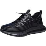 Chaussures de randonnée noires en caoutchouc à motif voitures légères pour pieds larges à lacets Pointure 46 look fashion pour homme 