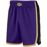 Shorts de basketball Lakers respirants Taille XL look fashion pour homme 