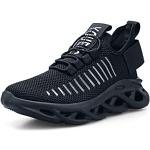 Chaussures de running noires en tissu respirantes Pointure 32 look fashion pour enfant 