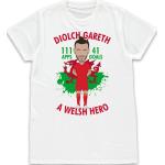 Gareth Bale Wales Merci Diolch T-Shirt Imprimé Retraite Pour Adulte, Tailles S-3xl Légende Du Football Gallois