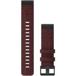 Garmin QuickFit Bracelet de montre en nylon 22mm pour Fenix 6, rouge 2022 Accessoires GPS & montres