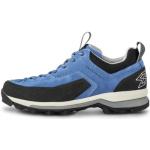 Chaussures de randonnée Garmont bleues en cuir légères pour femme en promo 
