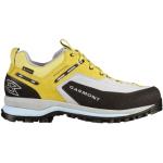Chaussures de randonnée Garmont jaunes en cuir en gore tex imperméables Pointure 41 pour femme en promo 