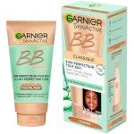 BB Creams Garnier beiges nude à couvrance légère non comédogènes à l'acide hyaluronique 50 ml pour le visage anti imperfections de jour pour tous types de peaux texture crème 