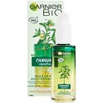 Soins du visage Garnier bio naturels vegan au chanvre 30 ml pour le visage pour teint terne de nuit en promo 