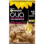 Colorations Garnier Olia dorées pour cheveux longue tenue sans ammoniaque pour cheveux longs texture crème en promo 