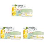 Crèmes hydratantes Garnier bio en lot de 3 vitamine E 50 ml pour le visage hydratantes pour peaux sèches 